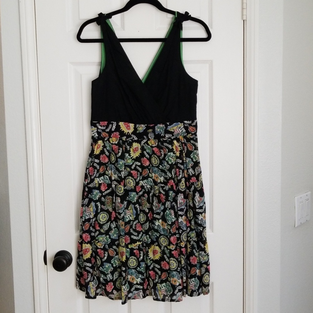 Anthropologie - Maeve Polynesia Greetings dress